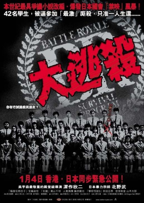 Battle Royale (2000) poster