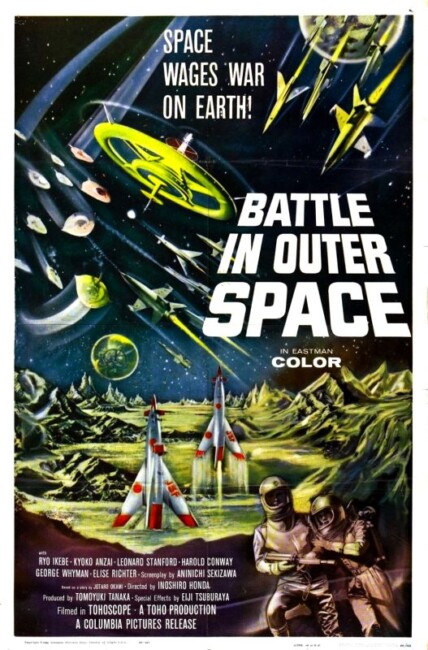 Battle in Outer Space (1961) poster