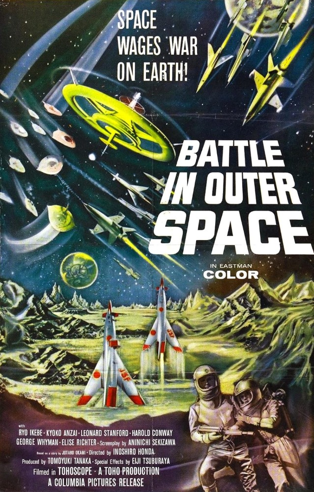 Battle in Outer Space (1961) poster