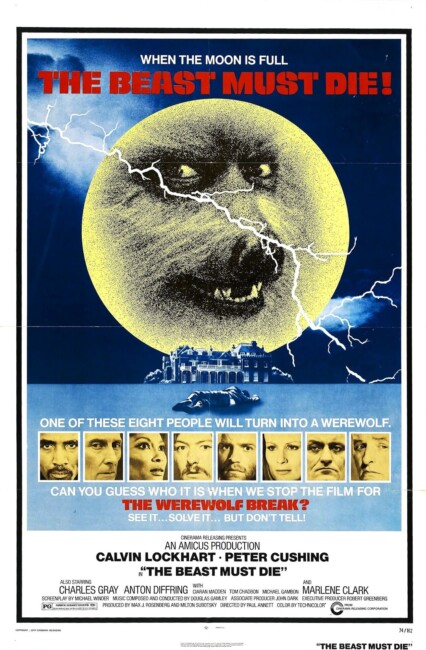 The Beast Must Die (1974) poster