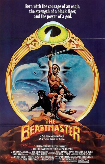 The Beastmaster (1982) poster