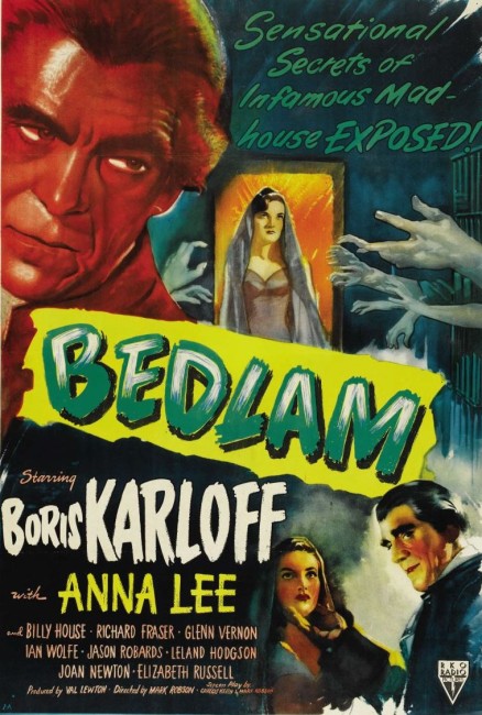 Bedlam (1946) poster