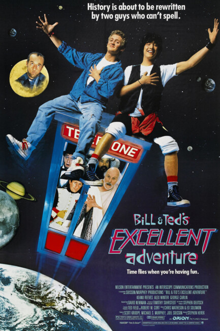 Bill and Ted's Excellent Adventure (1989) poster