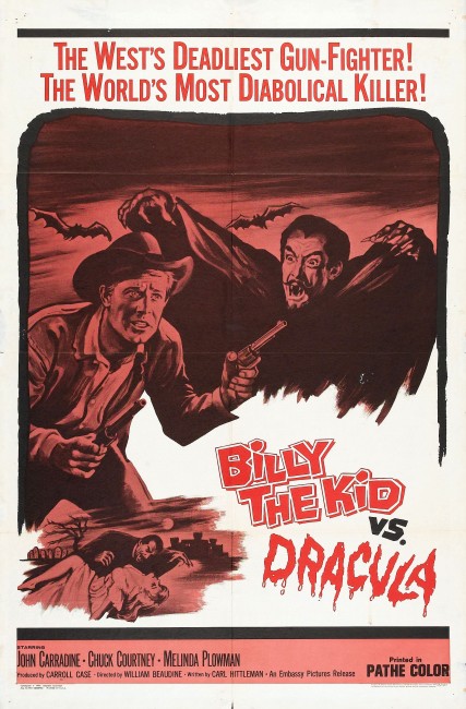 Billy the Kid Versus Dracula (1966) poster