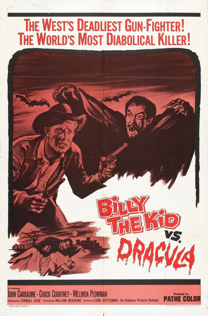 Billy the Kid Versus Dracula (1966) poster