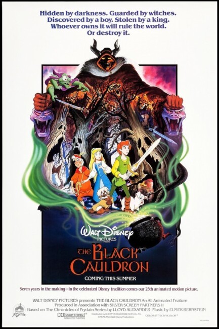 The Black Cauldron (1985) poster