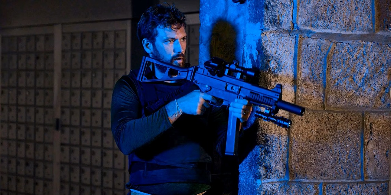 Alex Pettyfer in Black Noise (2023)