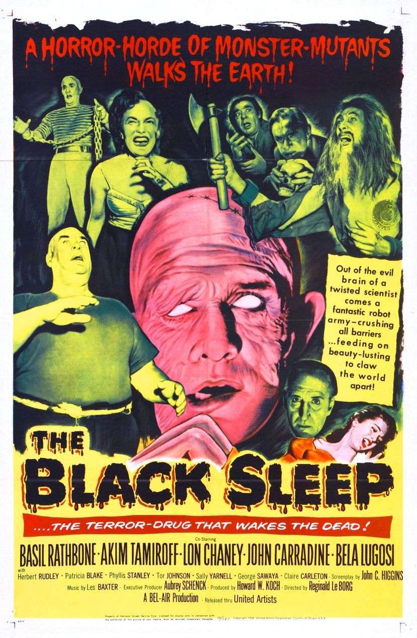 The Black Sleep (1956) poster