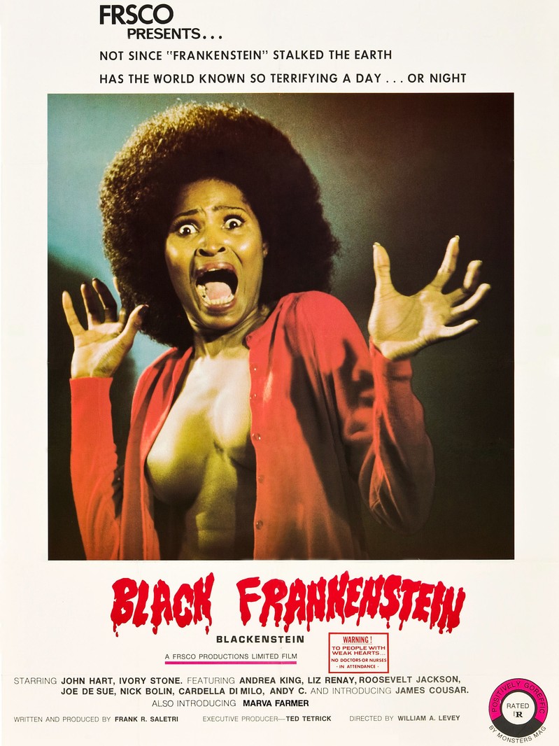 Blackenstein (1973) poster