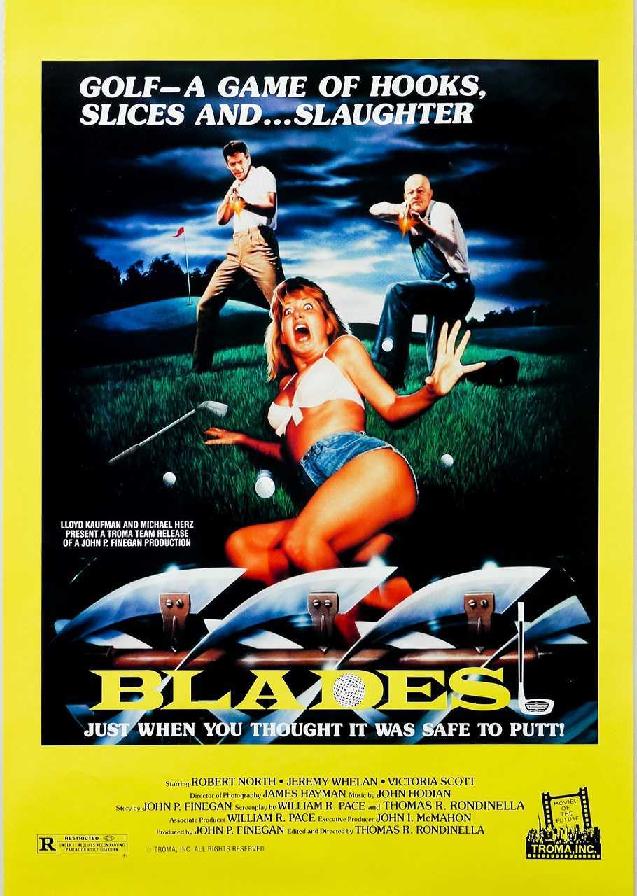 Blades (1989) poster