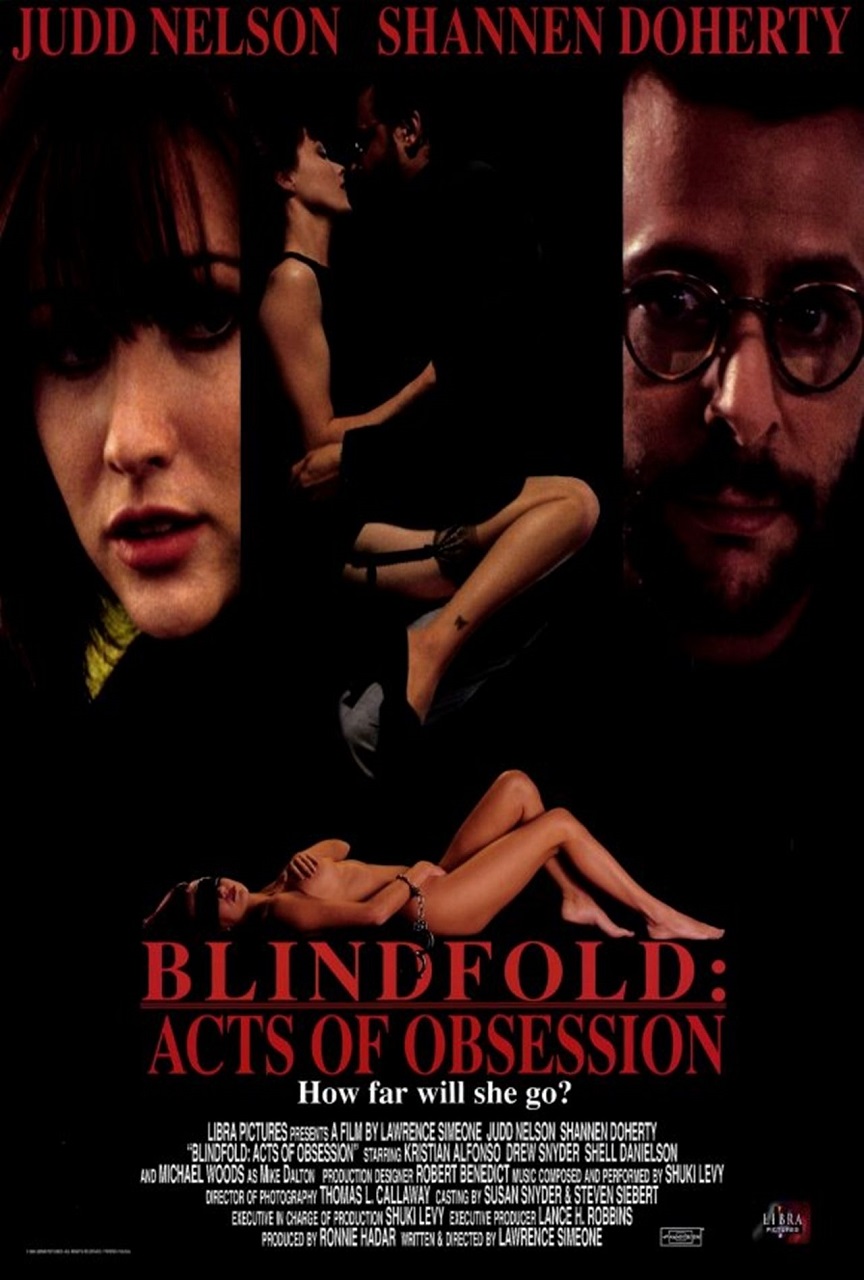 Blindfold: Acts of Obsession (1993) poster