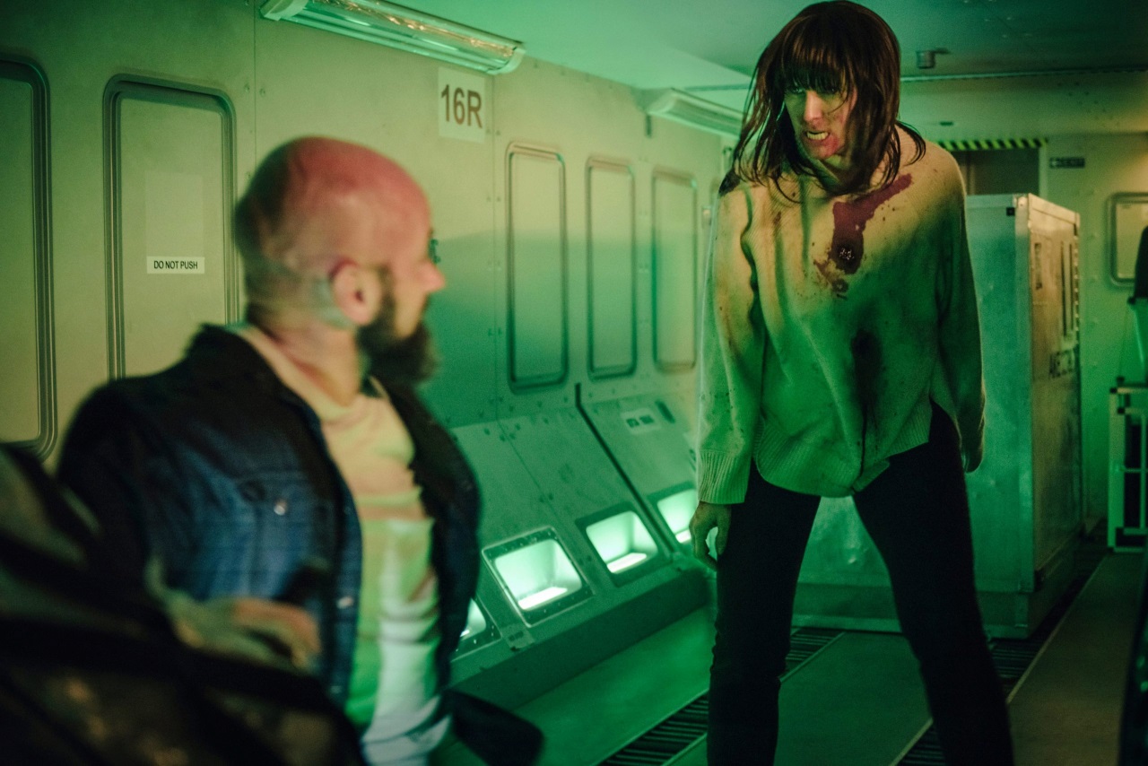 Peri Baumeister as a vampire in Blood Red Sky (2021)