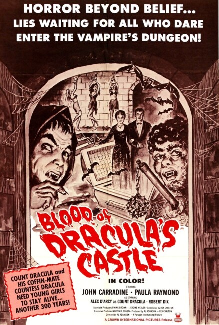 Blood of Dracula's Castle (1969) poster