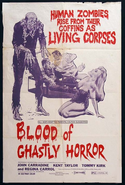 Blood of Ghastly Horror (1971) poster