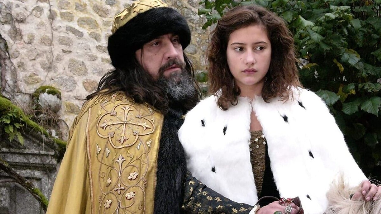 Bluebeard (Dominique Thomas) and Marie-Catherine (Lola Creton) in Bluebeard (2009)