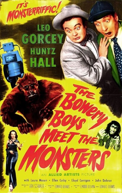 The Bowery Boys Meet the Monsters (1954) poster