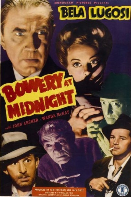 Bowery at Midnight (1942) poster