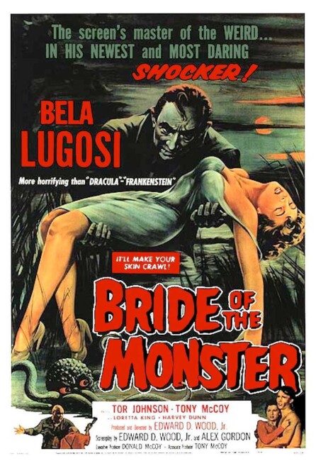 Bride of the Monster (1955) poster