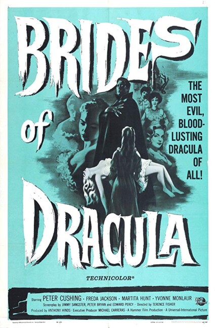 The Brides of Dracula (1960) poster