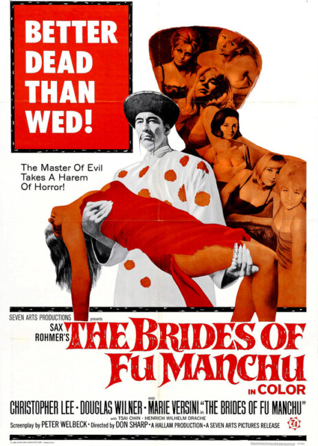 The Brides of Fu Manchu (1966) poster