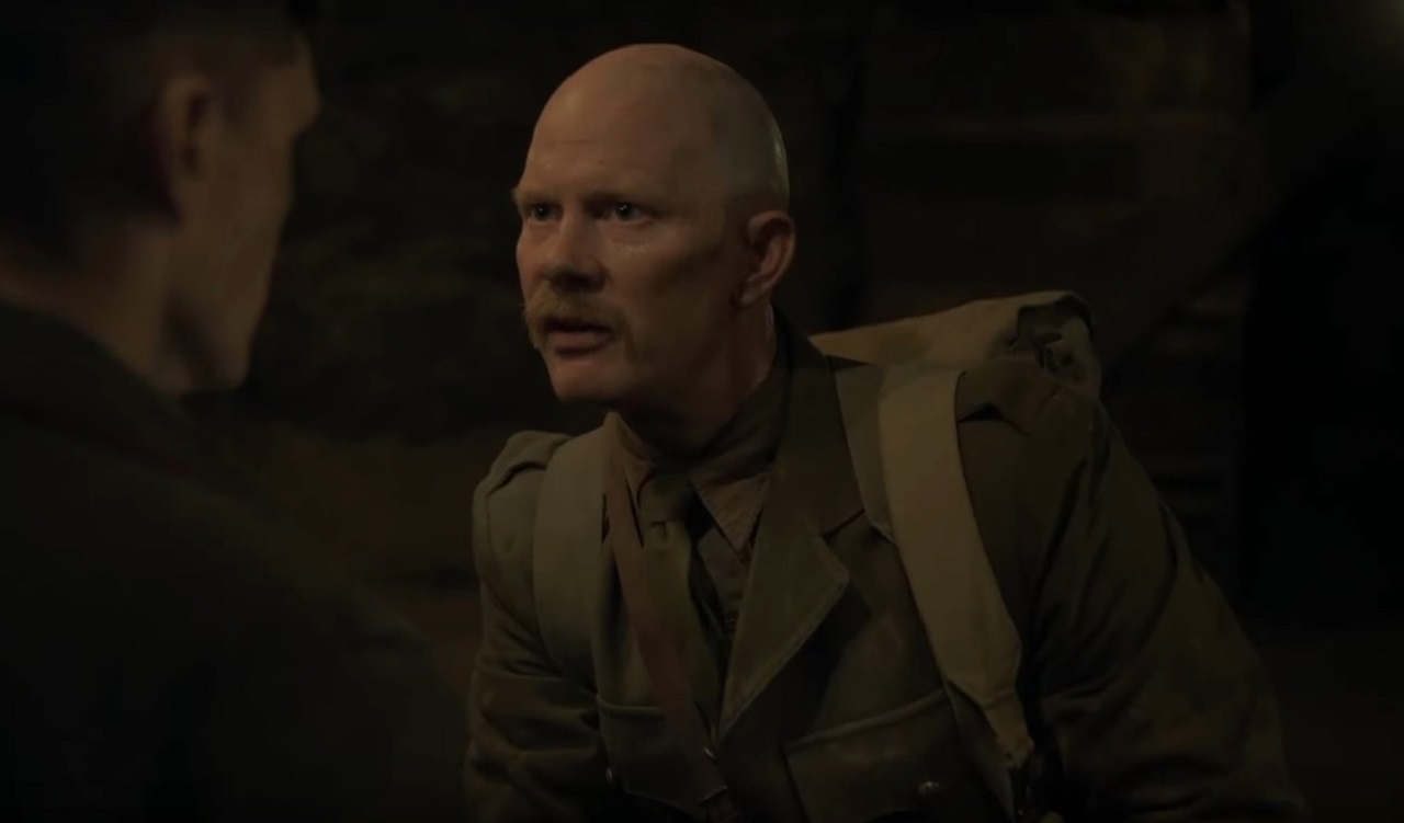 Patrick Moltane as Lieutenant Turner in Bunker (2022)