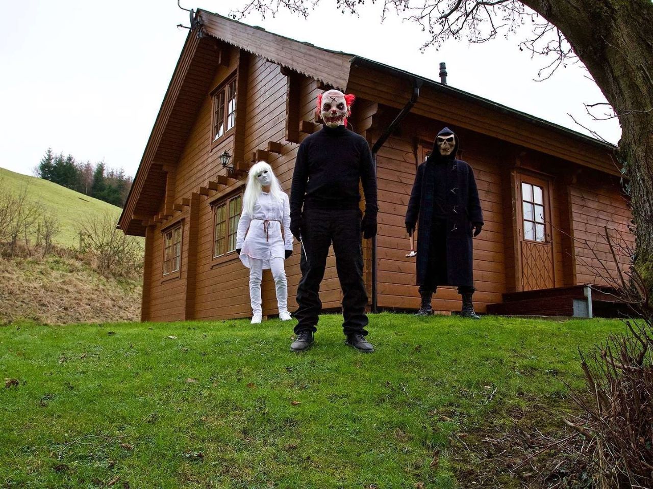 The masked home invaders in Cabin 28 (2017)