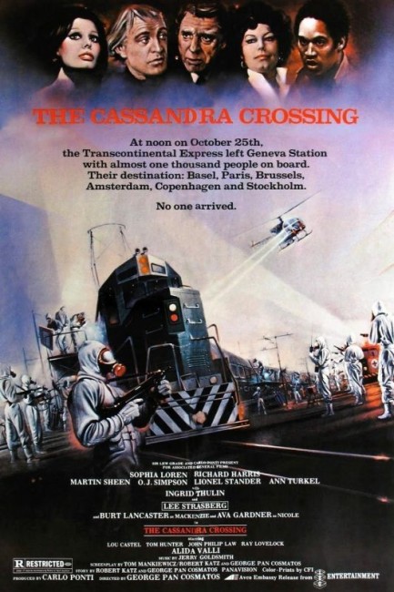 The Cassandra Crossing (1976) poster