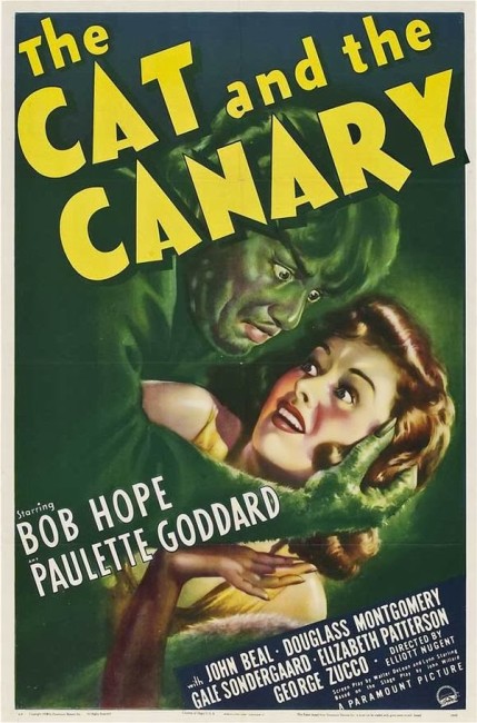 The Cat and the Canary (1939) poster