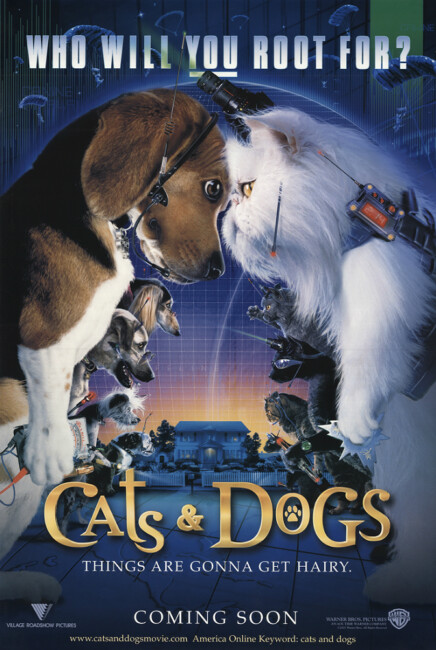 Cats & Dogs (2001) poster