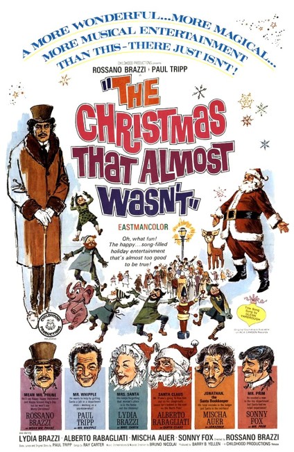 The Christmas That Almost Wasn't (1966) poster