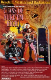 Class of Nuke 'Em High (1986) poster