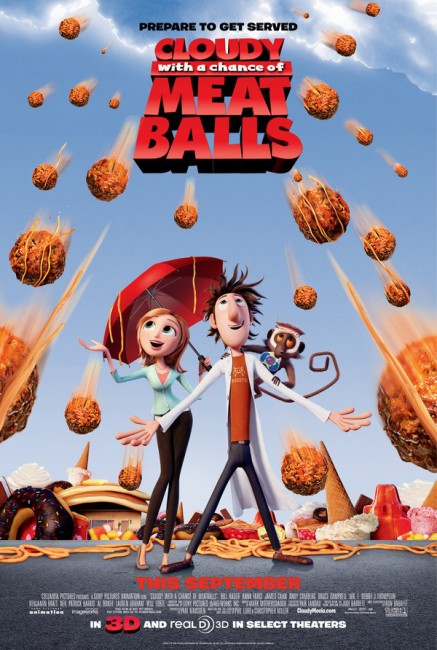 Cloudy With a Chance of Meatballs (2009) poster
