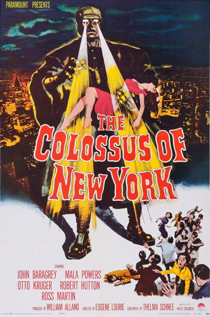 The Colossus of New York (1958) poster