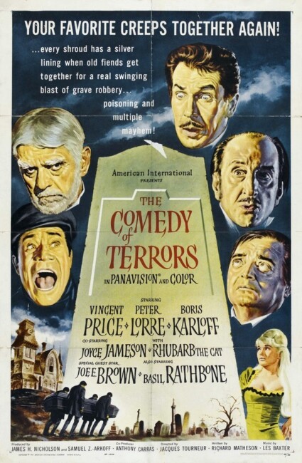 The Comedy of Terrors (1963) poster