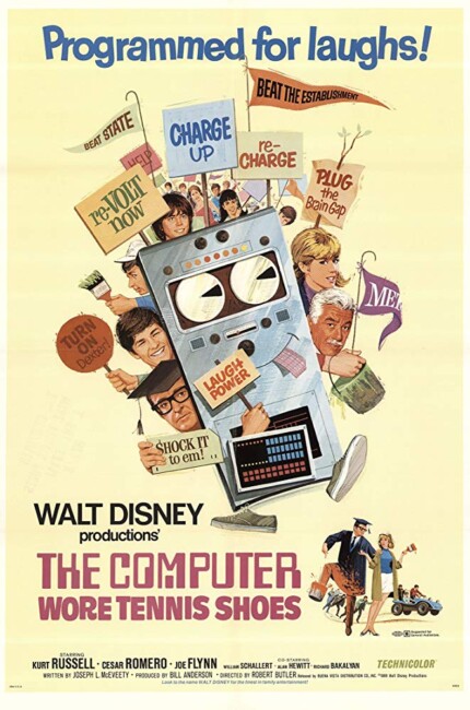 The Computer Wore Tennis Shoes (1969) poster 2