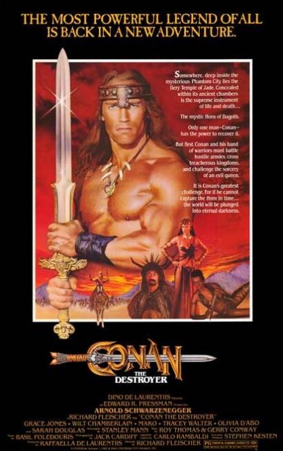 Conan the Destroyer (1984) poster