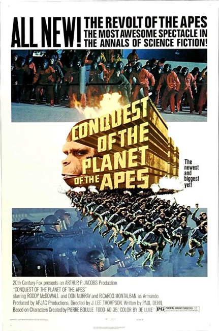 Conquest of the Planet of the Apes (1972) poster