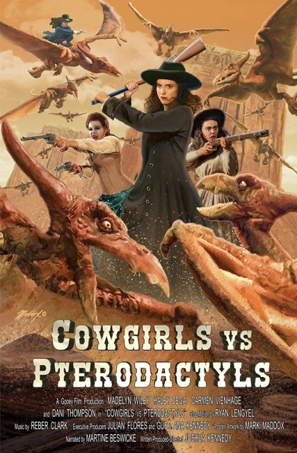 Cowgirls vs Pterodactyls (2021) poster