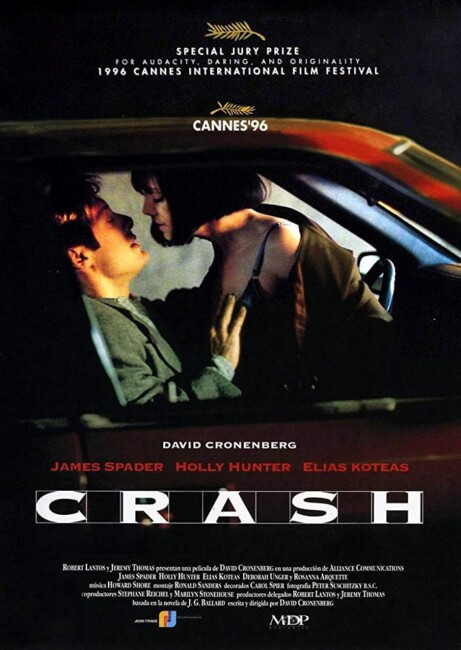 Crash (1996) poster