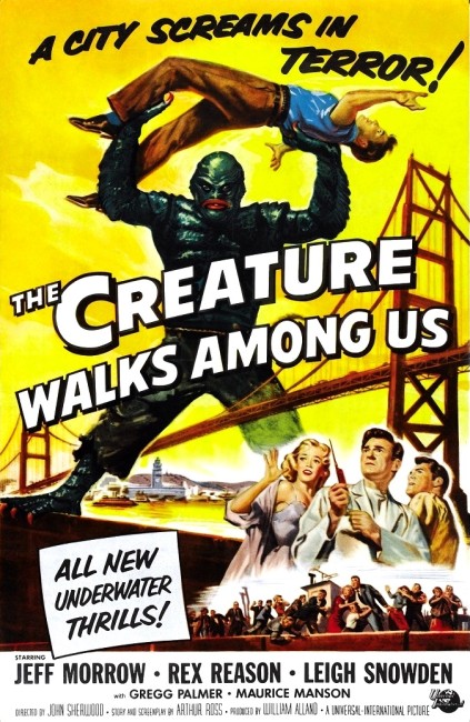 The Creature Walks Among Us (1956) poster