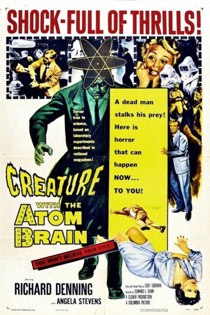 Creature with the Atom Brain (1955) poster