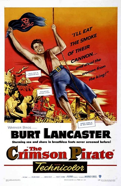 The Crimson Pirate (1952) poster