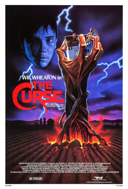 The Curse (1987) poster