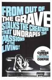 The Curse of the Living Corpse (1964) poster