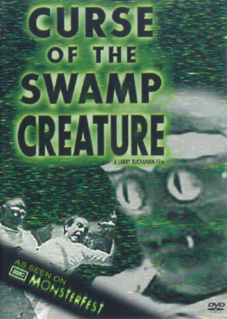 Curse of the Swamp Creature (1966) dvd cover