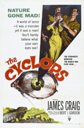 The Cyclops (1957) poster