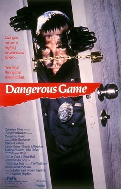 Dangerous Game (1987) poster