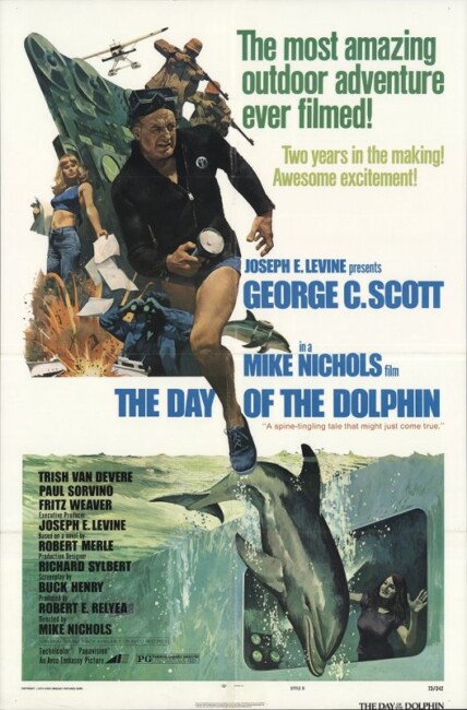 The Day of the Dolphin (1973) poster