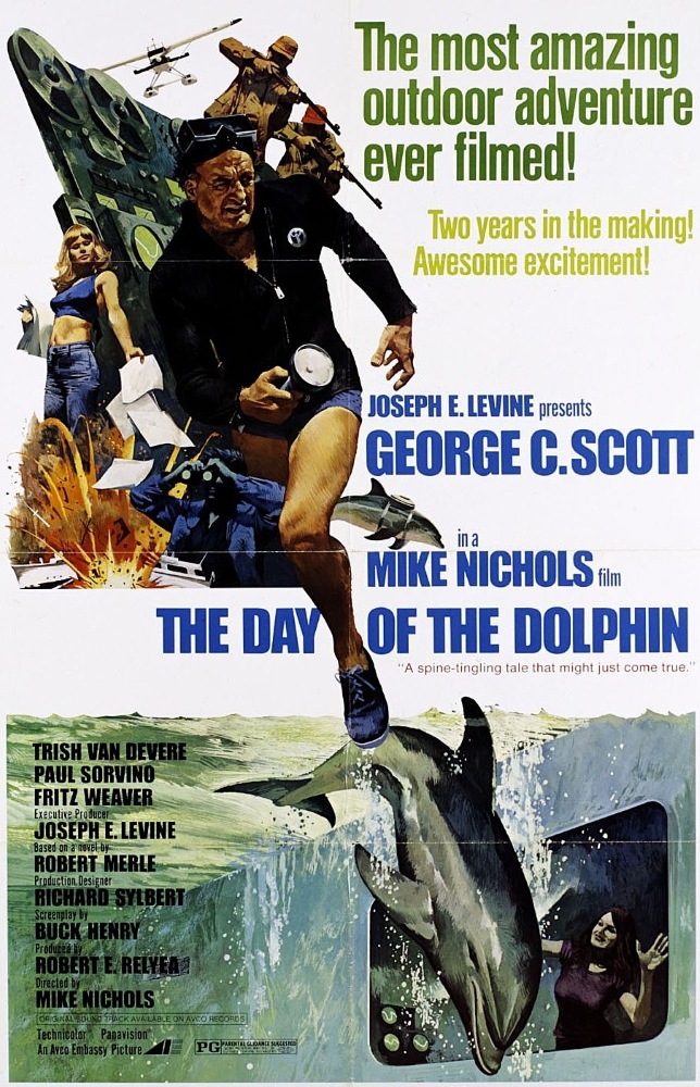 The Day of the Dolphin (1973) poster