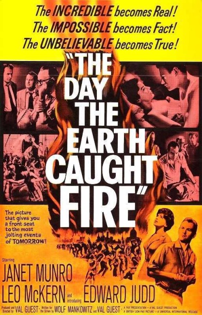 The Day the Earth Caught Fire (1961) poster